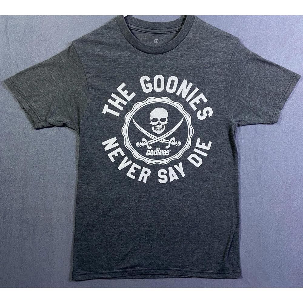 The Goonies Never Say Die T-shirt Men's Gray Size S - Ripple Junction